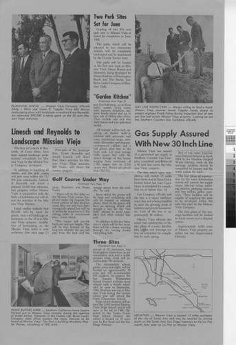 Mission Viejo Reporter. Vol. 1, no. 1 (Feb. 1966)