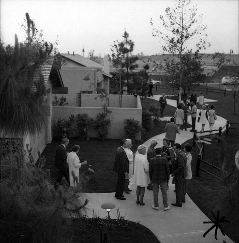 [Seville Homes grand opening, circa 1970 photograph]