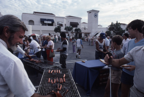 [Market on the Lake grand opening slide]