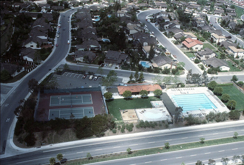 [Sierra Recreation Center and Madrid Homes aerial view slide]