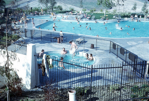 [Sierra Recreation Center swimming pool and spa slide]