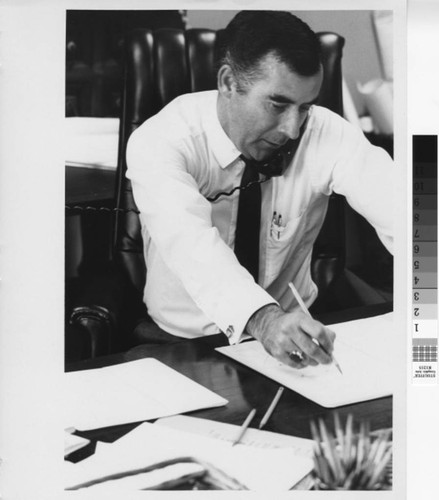 [Photograph of Mission Viejo Company President Philip Reilly]