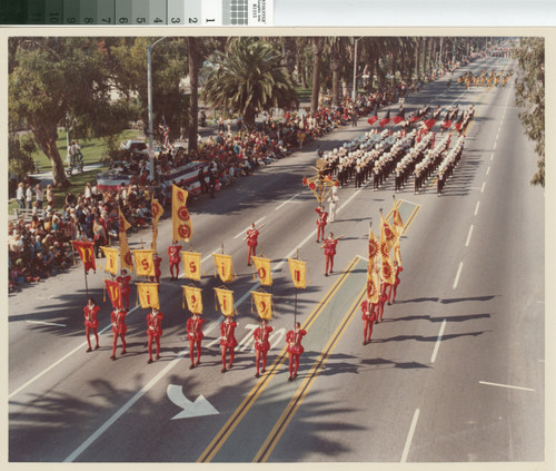 [Mission Viejo High School Marching Band, 1974 photograph]
