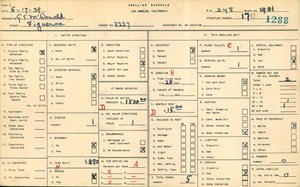 WPA household census for 3227 N FIGUEROA ST, Los Angeles