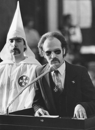 Klan at Council meeting