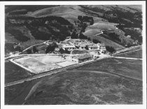 Tamalpais High School from the air, circa 1929
