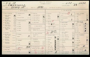 WPA household census for 1541 BIGGY, Los Angeles