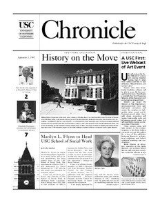 USC chronicle, vol. 17, no. 1 (1997 Sept. 1)