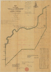 Map of the Rancho Rio de los Americanos, Part 3 of 3