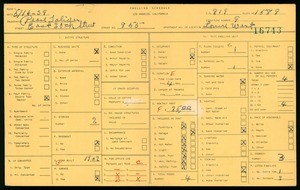 WPA household census for 855 EAST 20TH STREET, Los Angeles