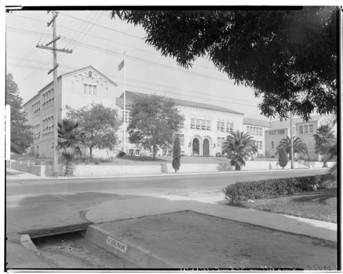 Henry Longfellow School, East Washington, Pasadena. 1926