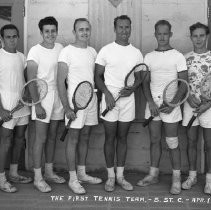 Sacramento State College 1949 First Tennis Team
