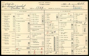 WPA household census for 1739 NEWTON ST, Los Angeles