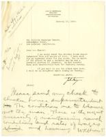 Letter from Julia Morgan to William Randolph Hearst, January 12, 1926
