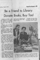Be a Friend to Library: Donate Books, Buy Too!