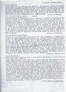 Circular letter for October 1981