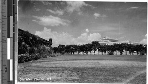 Old wall, Manila, Philippines, ca. 1920-1940