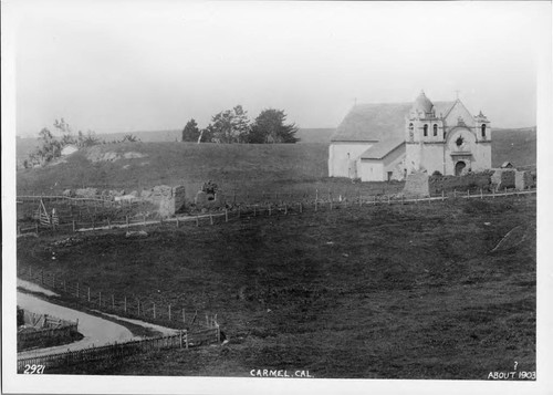 Photograph of San Carlos Borromeo de Carmelo Mission