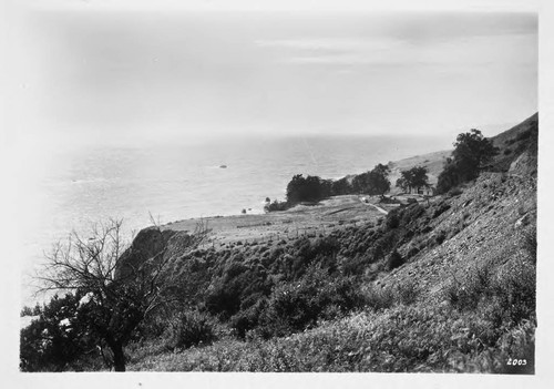 Photograph of Slate's Hot Springs--Springs On Cliff