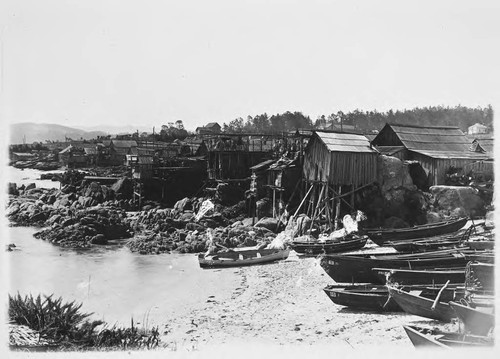 Photograph of Chinese Fishing Village at Hopkins Marine Station