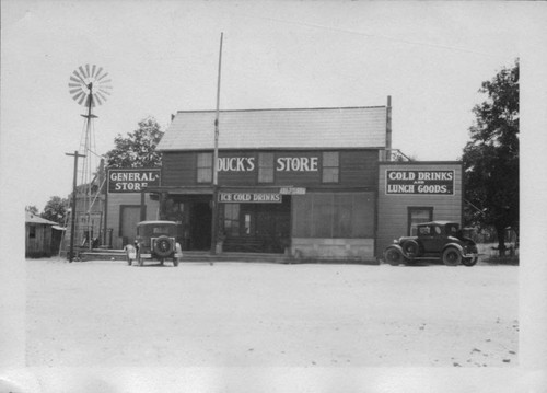 Photograph of Duck's Store Deposit Station Library, 1930