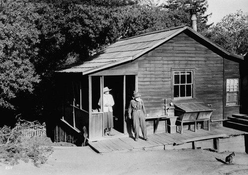 Photograph of Monterey County Library branch at Palo Colorado