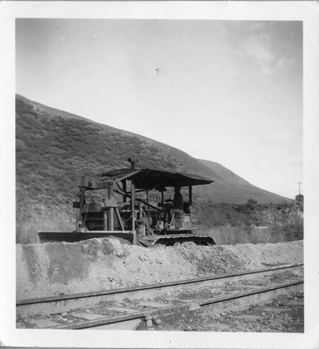 Photograph of Nearly Completed Southern Pacific Railroad Bridge Near Chittenden