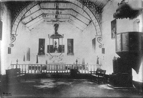 Photograph of San Antonio de Padua Mission Interior