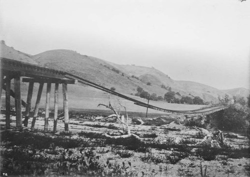 Photograph of Stone Canyon Mine Railroad Bridge