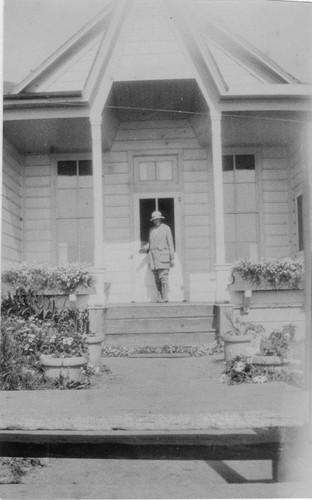 Photograph of Monterey County Library branch at Hearst ranch House , Gorda