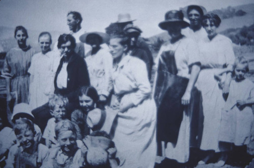 Photograph of Dayton Dawson's Apricot Pitting Crew