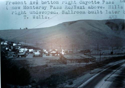 Photograph of Monterey Pass Road and Fremont Avenue