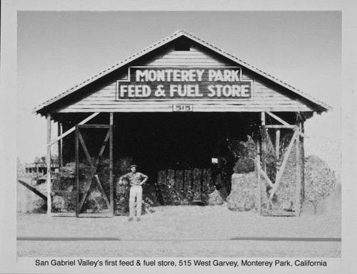 Photograph of Monterey Park Feed & Fuel Store