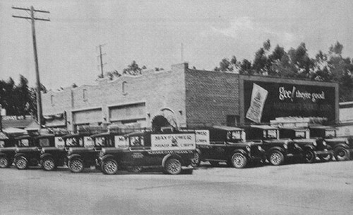 Photograph of the Laura Scudder Potato Chip Factory