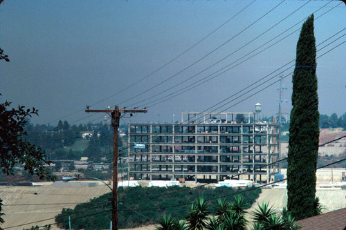 Photograph of the building of the Lincoln Plaza Hotel