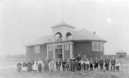 Photograph of the Old Garvey School