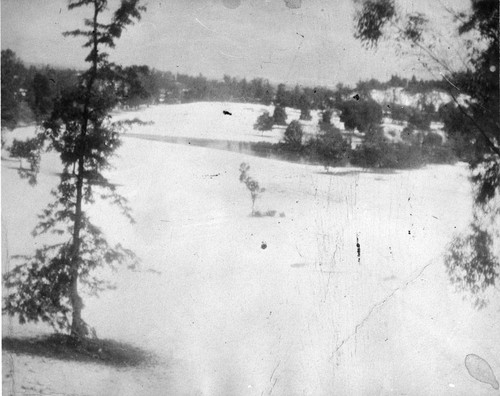 Photograph of Midwick Golf Course under snow