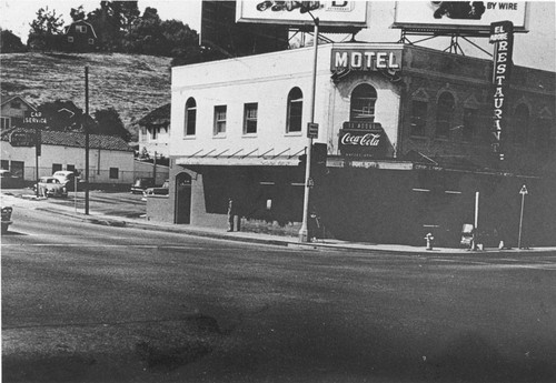 Photograph of El Adobe restaurant and El Adobe motel