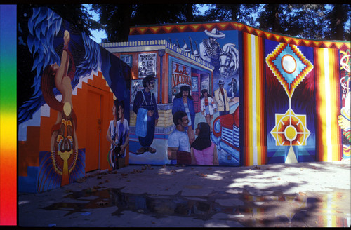 Southside Park Amphitheater Mural (restored)