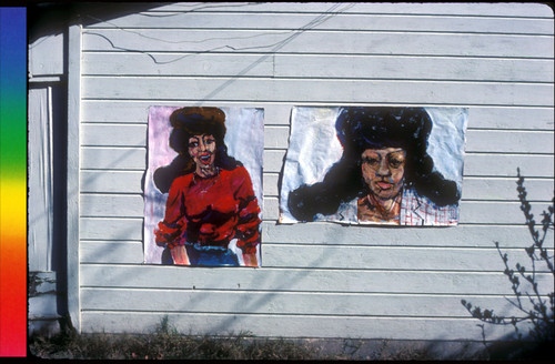 La Baby With Red Sweater and Priscilla with Pompadour