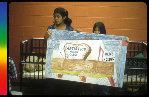 Barrio Art Participants Doing Watercolor