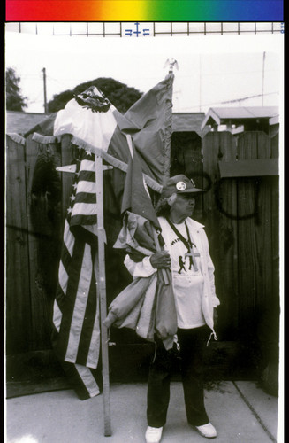 (title unknown) [Female Farm Worker Marcher]