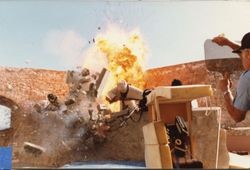 Production still from "Never Say Never Again" (1983)