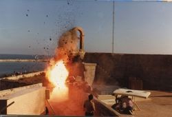 Production still from "Never Say Never Again" (1983)