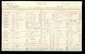 WPA household census for 1517 W 4TH ST, Los Angeles