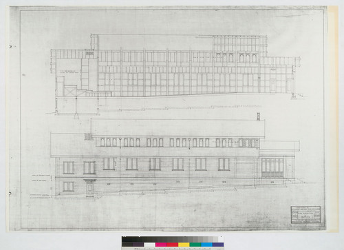 Side Elevation and Section