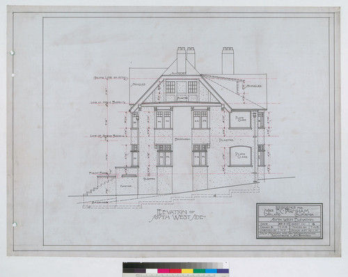 Southwest Elevation