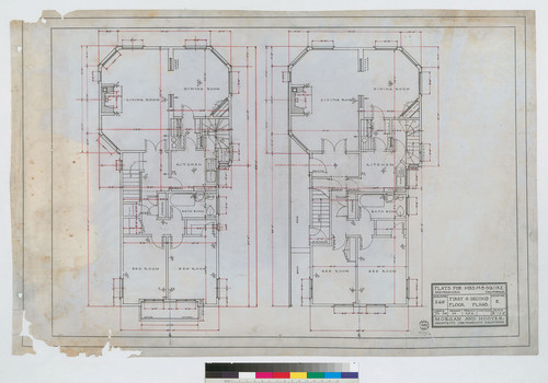 First and Second Floor Plans