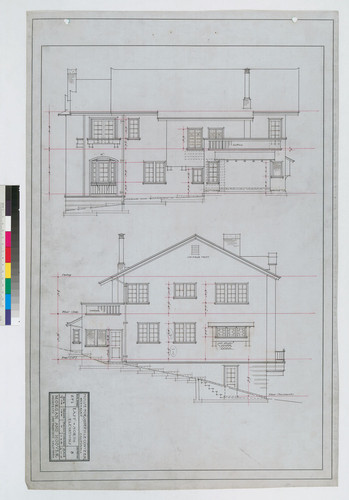 East and North Elevations