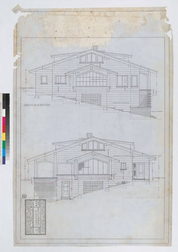 East and West Elevations